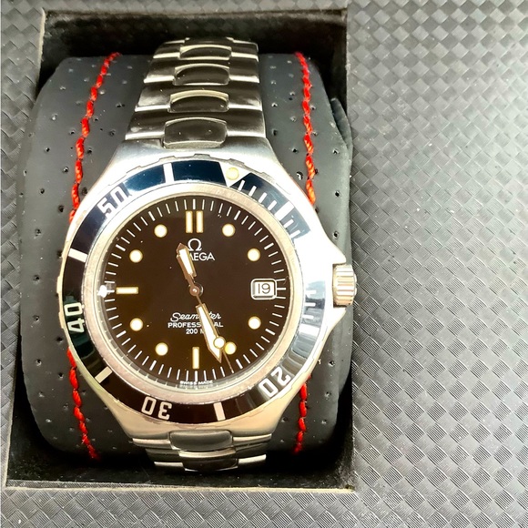 Mens OMEGA SEAMASTER stainless steel watch 🔥🔥🔥